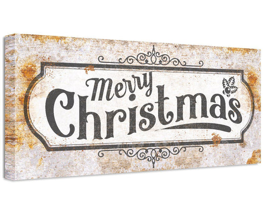 Merry Christmas 2 - Canvas | Lone Star Art.