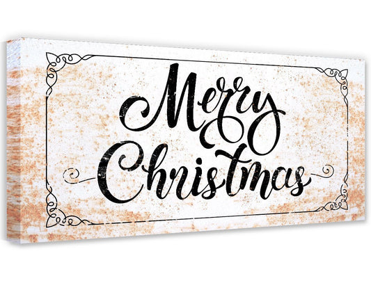 Merry Christmas 3 - Canvas | Lone Star Art.
