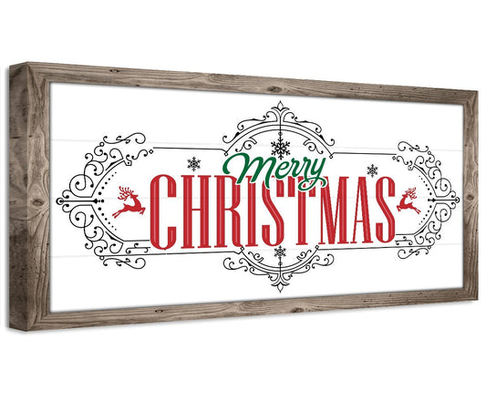 Merry Christmas 5 - Canvas | Lone Star Art.