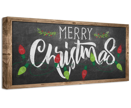 Merry Christmas 6 - Canvas | Lone Star Art.