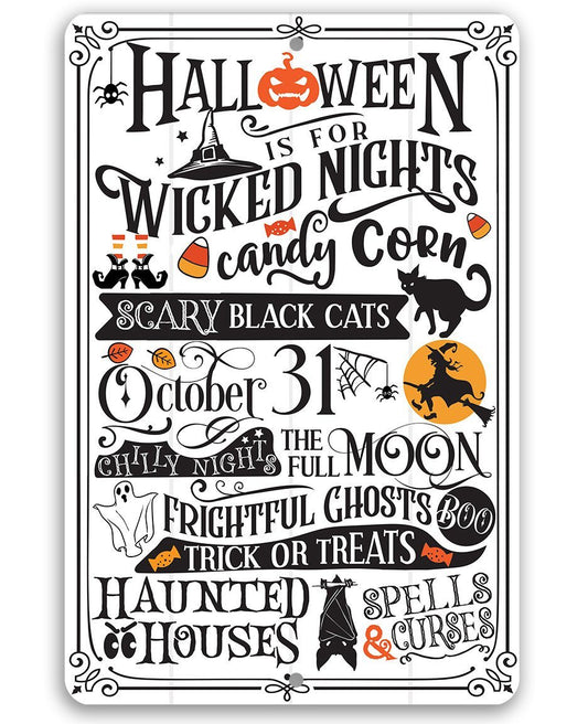 Halloween Is For - Metal Sign | Lone Star Art.
