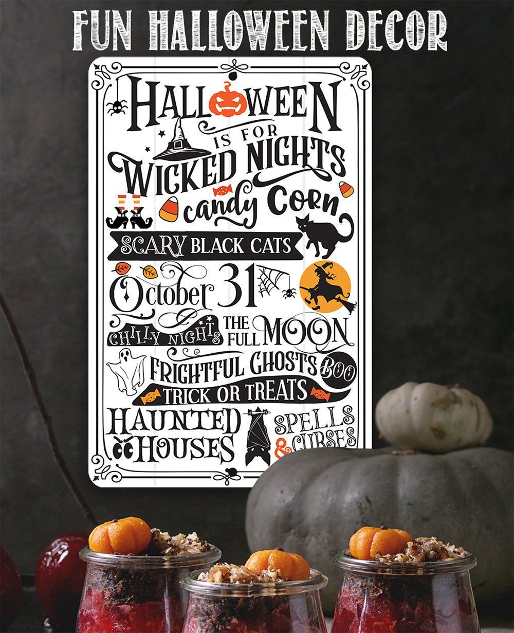 Halloween Is For - Metal Sign | Lone Star Art.