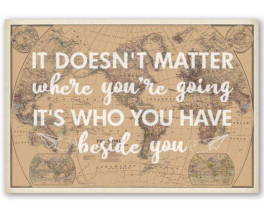 It Doesn't Matter - Metal Sign | Lone Star Art.