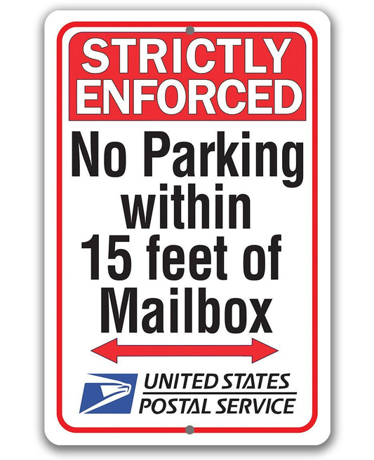 Postal Sign - Metal Sign | Lone Star Art.