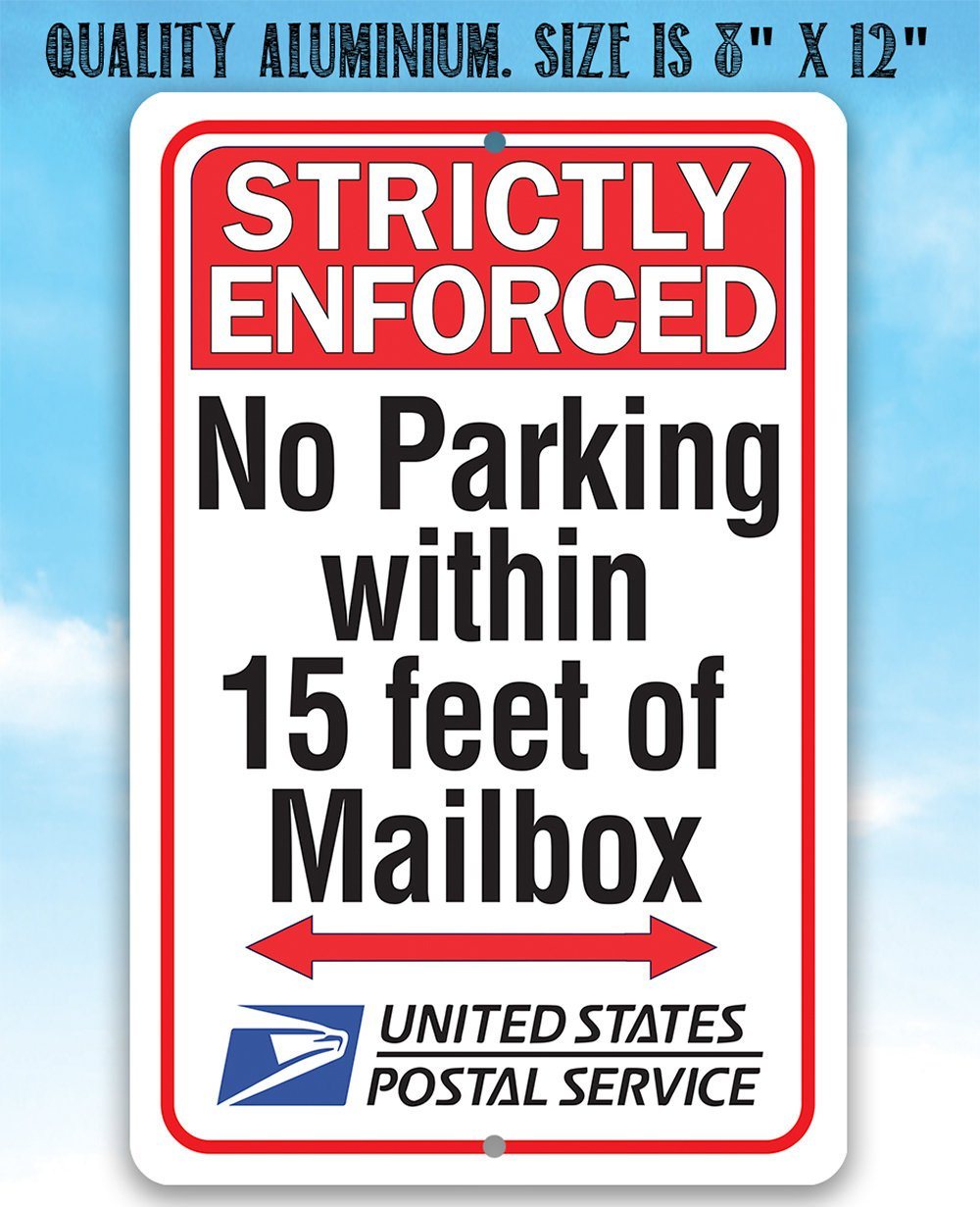 Postal Sign - Metal Sign | Lone Star Art.