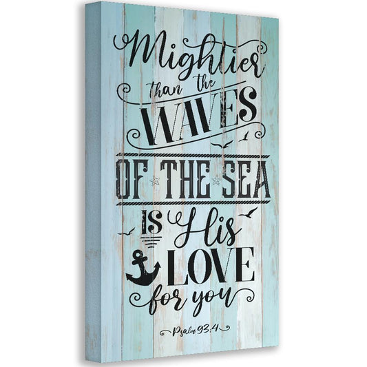 Mightier Than The Waves - Canvas | Lone Star Art.