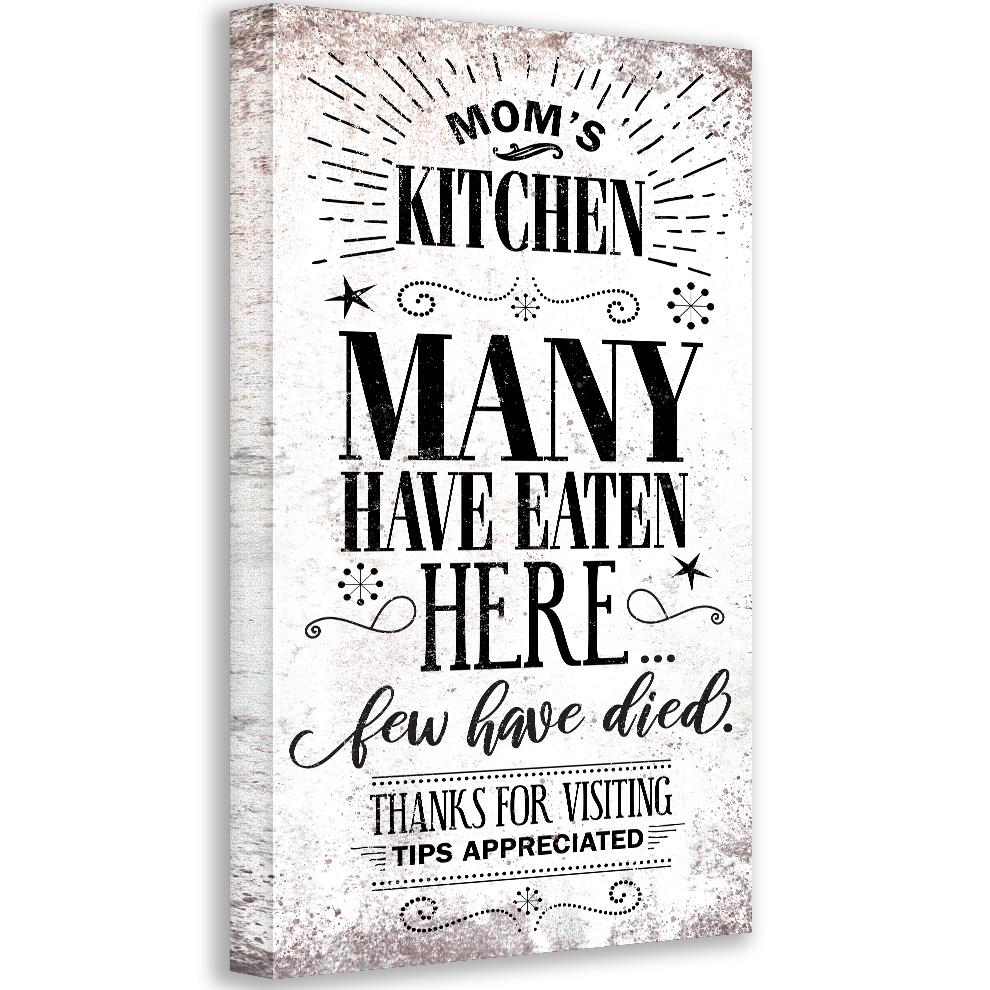 Mom's Kitchen - Canvas | Lone Star Art.