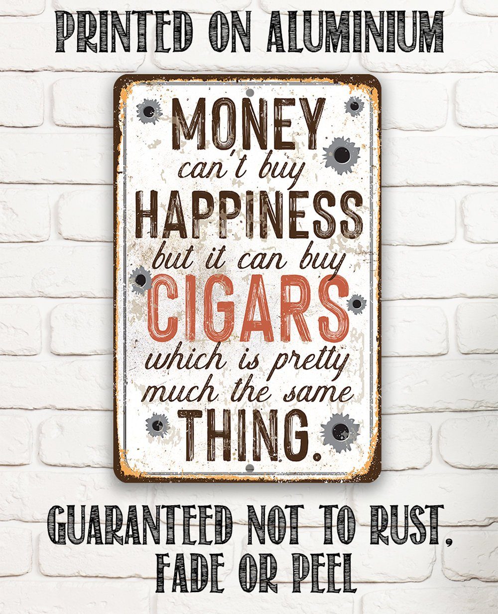 Money Can Buy Cigars - Metal Sign | Lone Star Art.