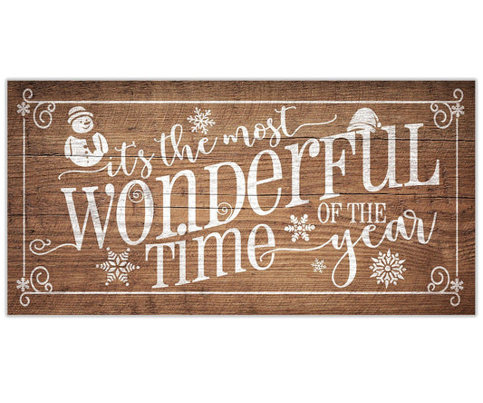 Most Wonderful Time Of The Year - Canvas | Lone Star Art.