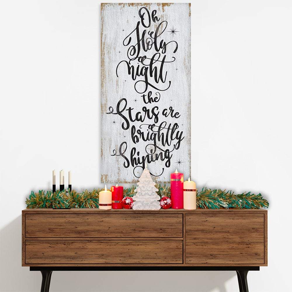 Oh Holy Night - Canvas | Lone Star Art.