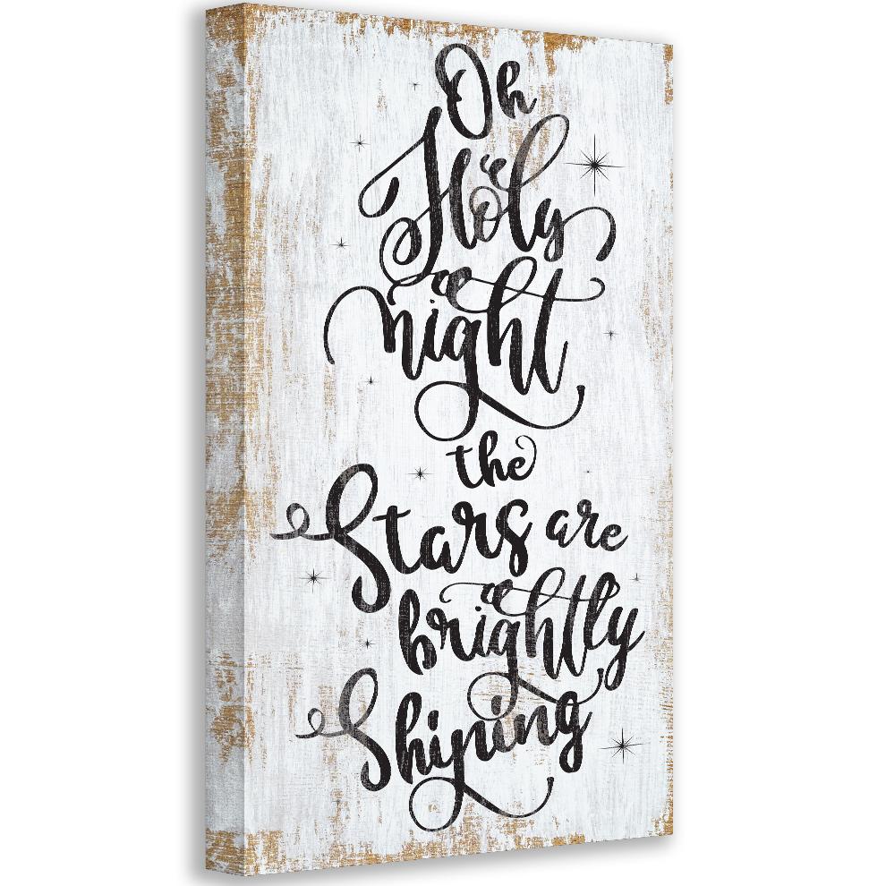 Oh Holy Night - Canvas | Lone Star Art.