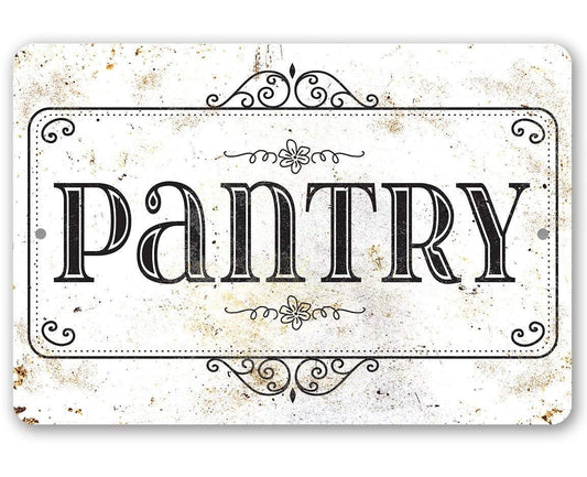 Pantry - Metal Sign | Lone Star Art.