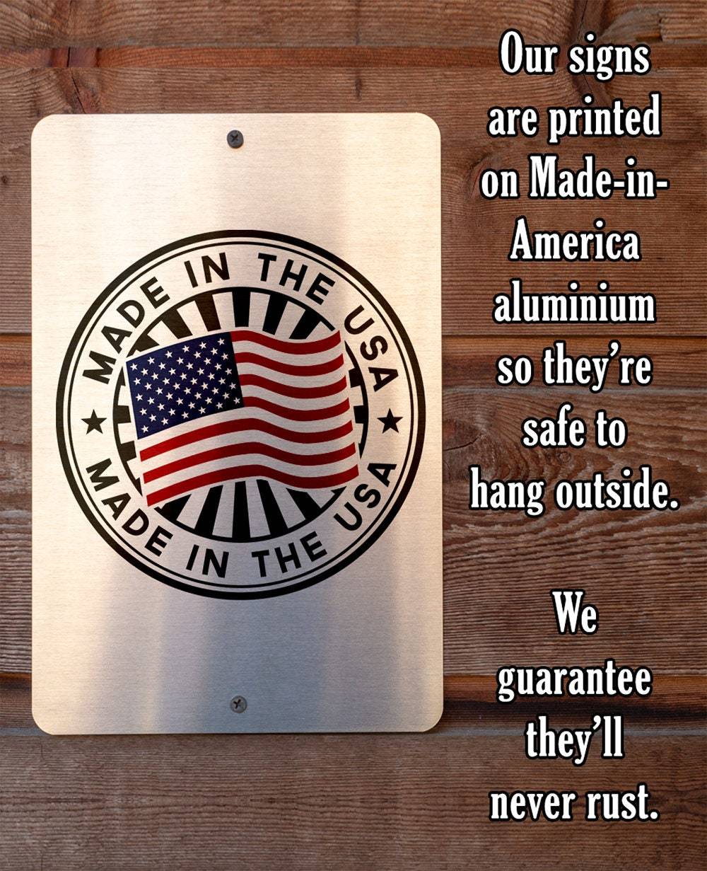 Personalized - American Made From The Finest Italian Parts - Metal Sign | Lone Star Art.