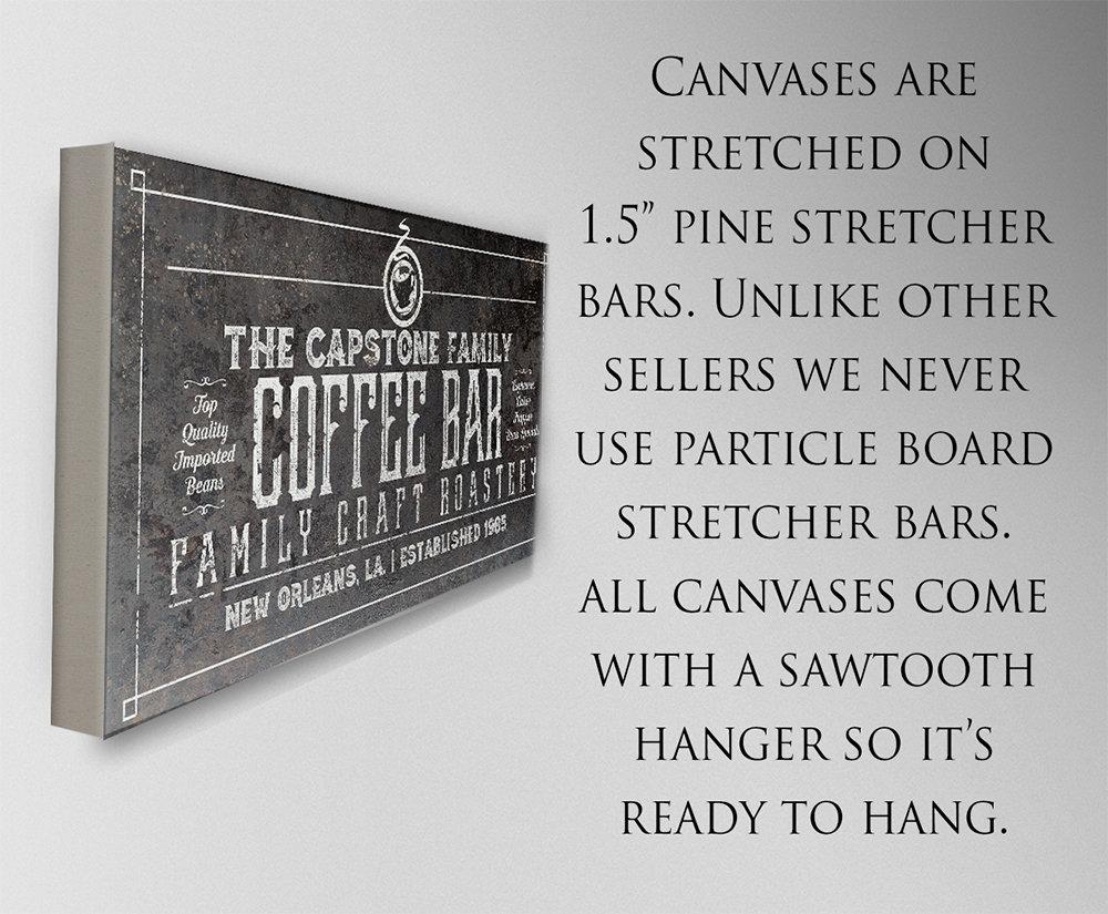 Personalized - Coffee Roasters - Canvas | Lone Star Art.