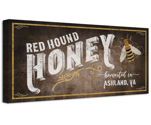 Personalized - Family Honey Bee Keeper - Canvas | Lone Star Art.