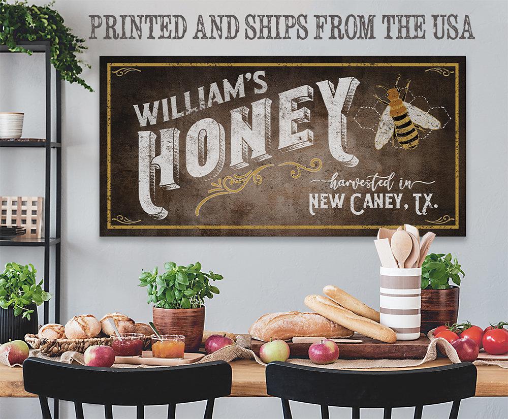 https://lonestarart.com/cdn/shop/products/personalized-family-honey-bee-keeper-large-canvasnot-printed-on-metal-stretched-on-wood-farmhouse-decor-wall-hangings-lone-star-art-374999_1445x.jpg?v=1623818388