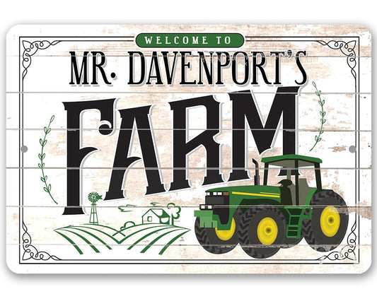 Personalized - Farm - Metal Sign | Lone Star Art.