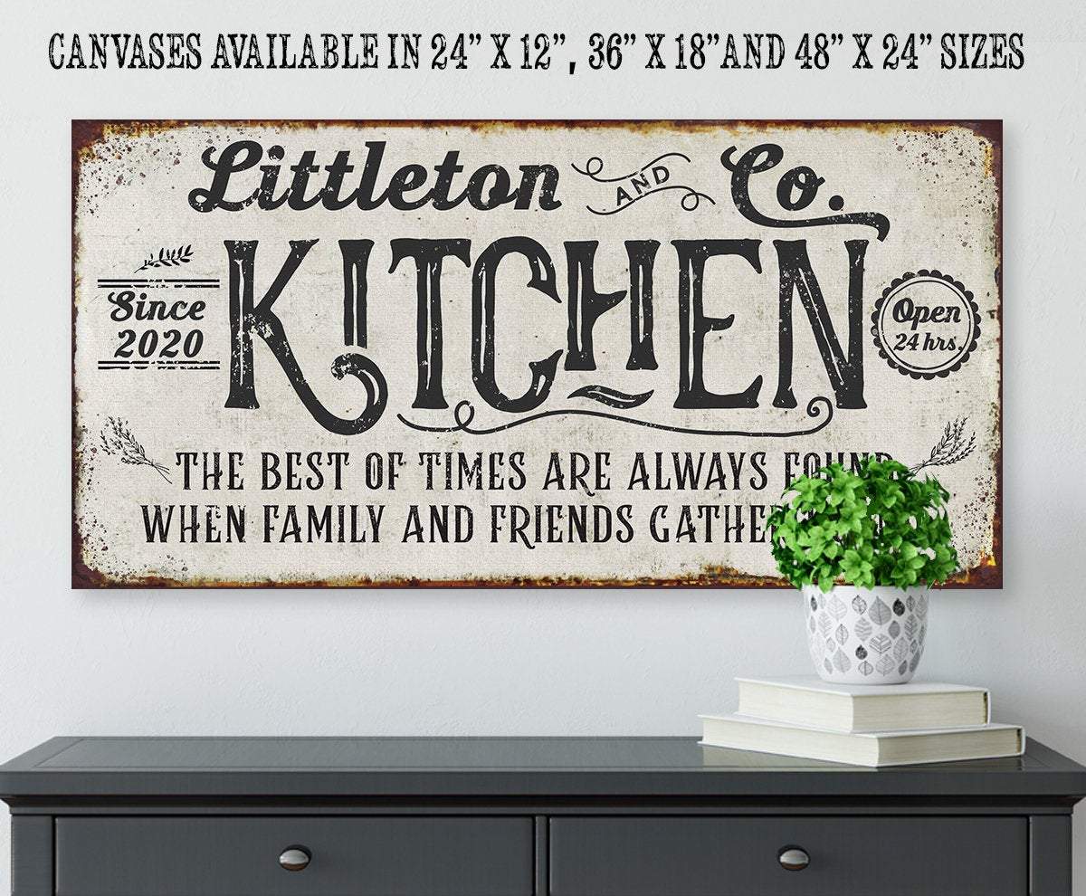 Personalized Kitchen Signs-gifts-decor-items-kitchen Decor-art