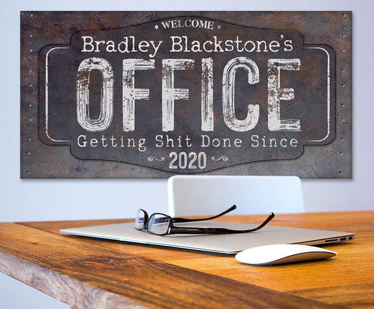 Personalized - Office - Canvas | Lone Star Art.