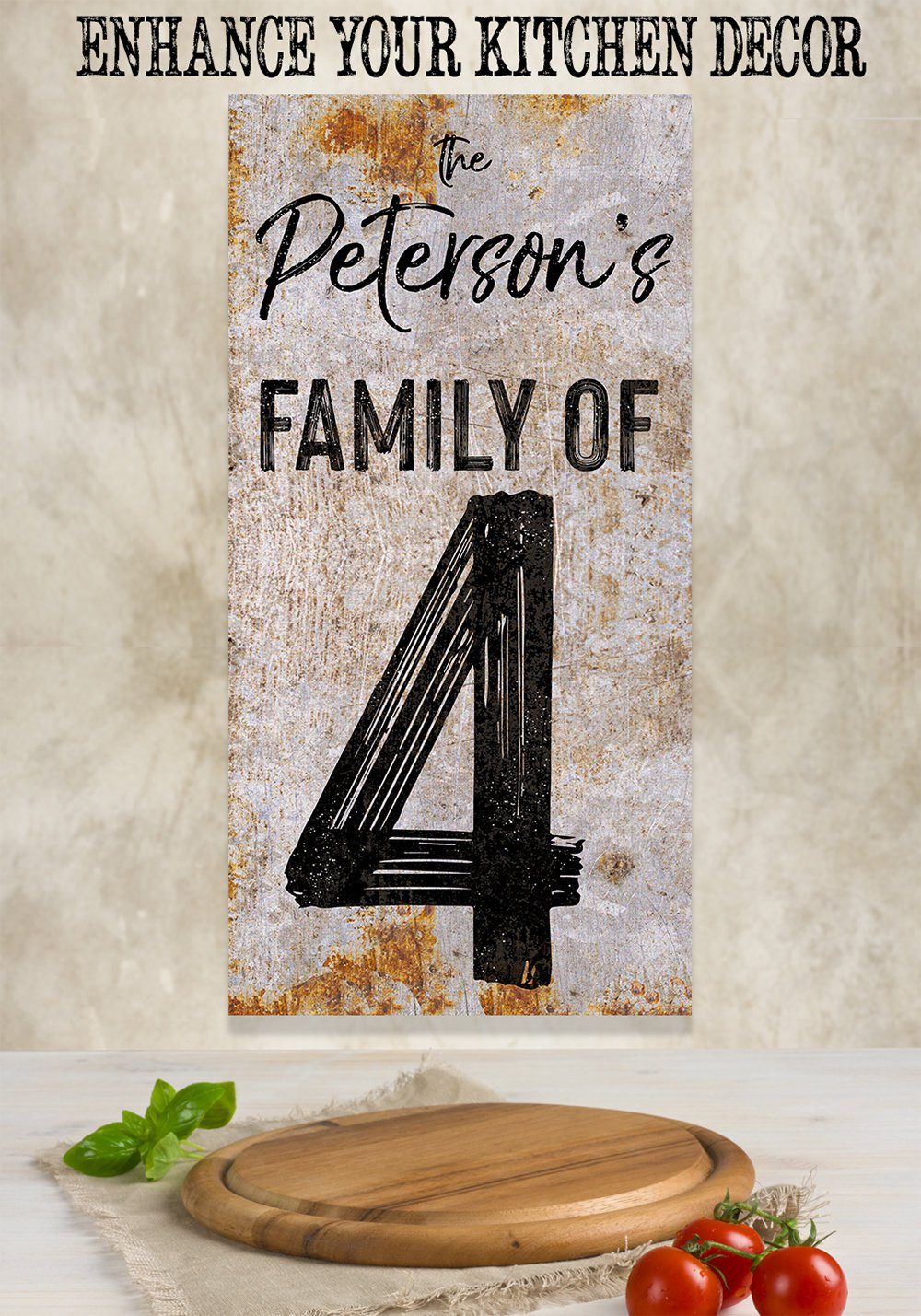 Personalized - Party of 4 - Canvas | Lone Star Art.