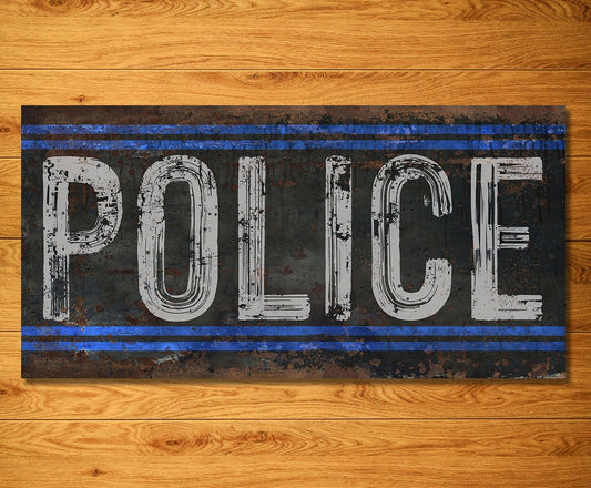 Police - Canvas | Lone Star Art.