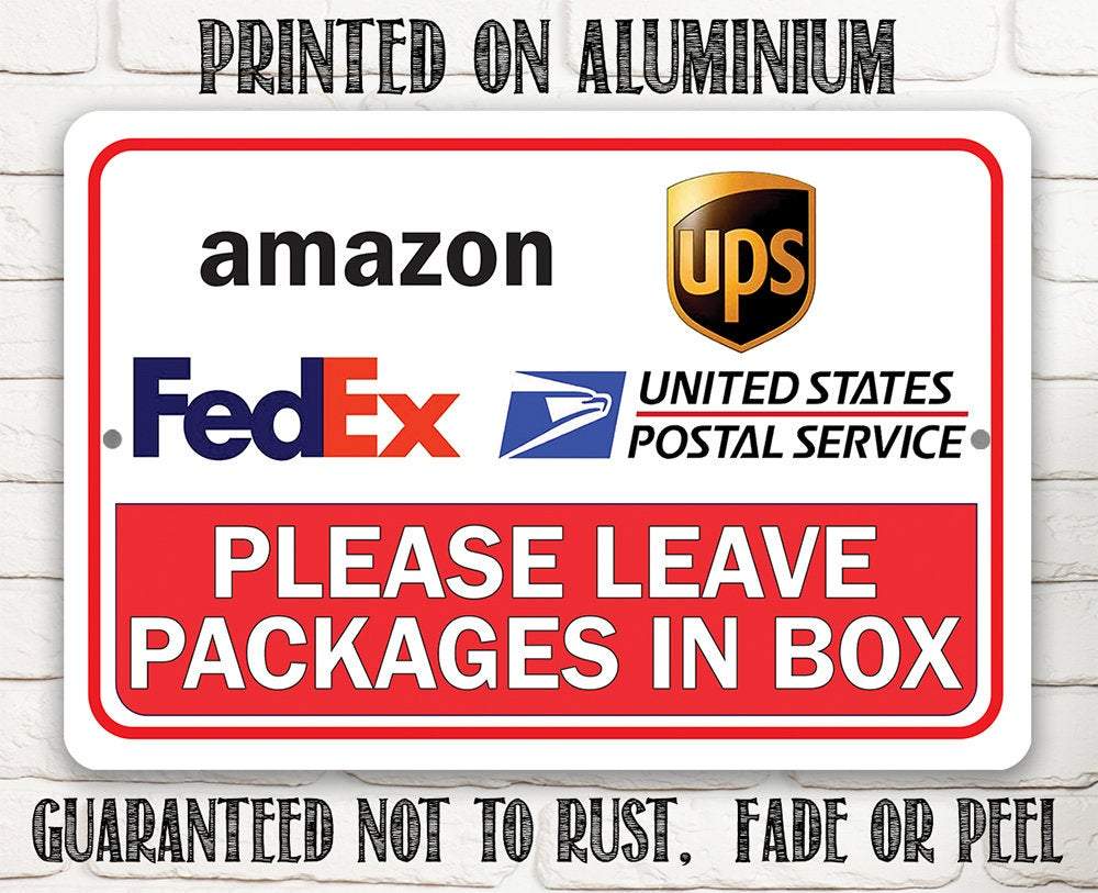 Postsage Signs For Letters Postal Sign - Metal Sign | Lone Star Art.