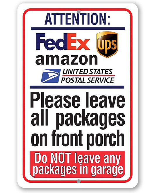 Postal Sign - Metal Sign | Lone Star Art.