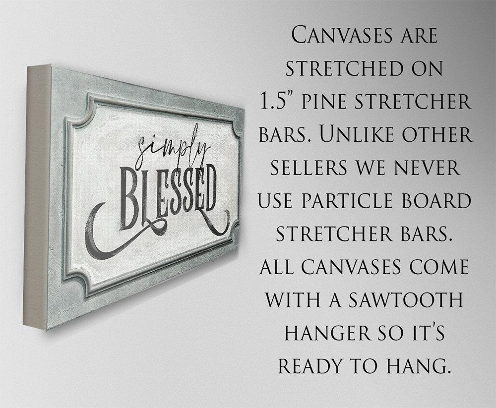 Simply Blessed - Canvas | Lone Star Art.