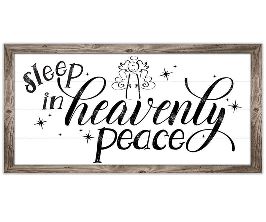 Sleep in Heavenly Peace - Canvas | Lone Star Art.