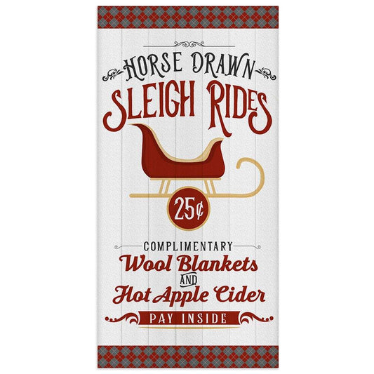 Sleigh Rides - Canvas | Lone Star Art.