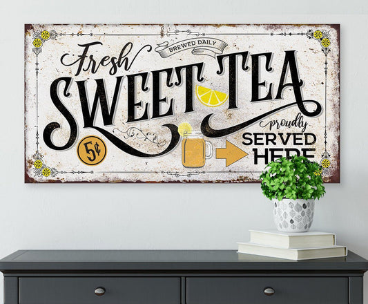 Sweet Tea - Canvas | Lone Star Art.