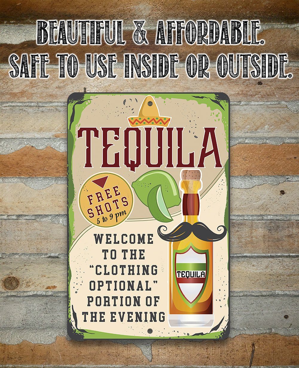 Tequila - Metal Sign | Lone Star Art.