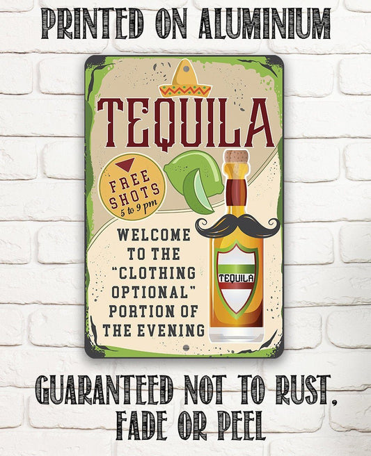 Tequila - Metal Sign | Lone Star Art.