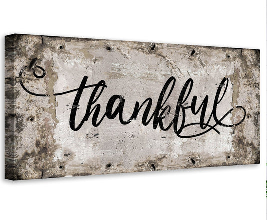 Thankful - Canvas | Lone Star Art.