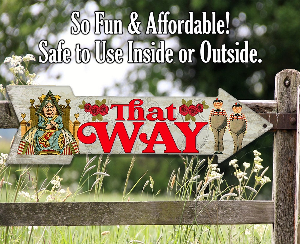 That Way - Directional Arrow - Metal Sign Metal Sign Lone Star Art