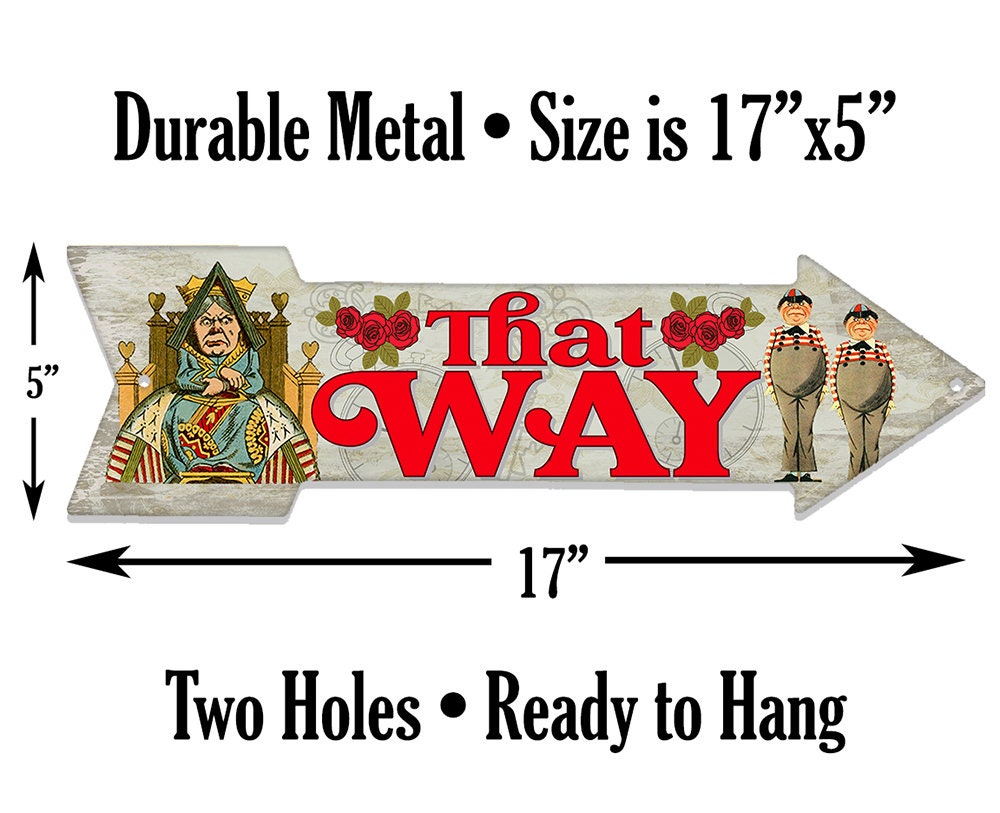 That Way - Directional Arrow - Metal Sign Metal Sign Lone Star Art 