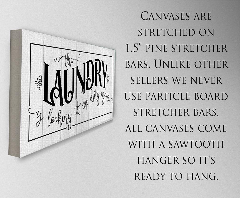 The Laundry Dirty - Canvas | Lone Star Art.