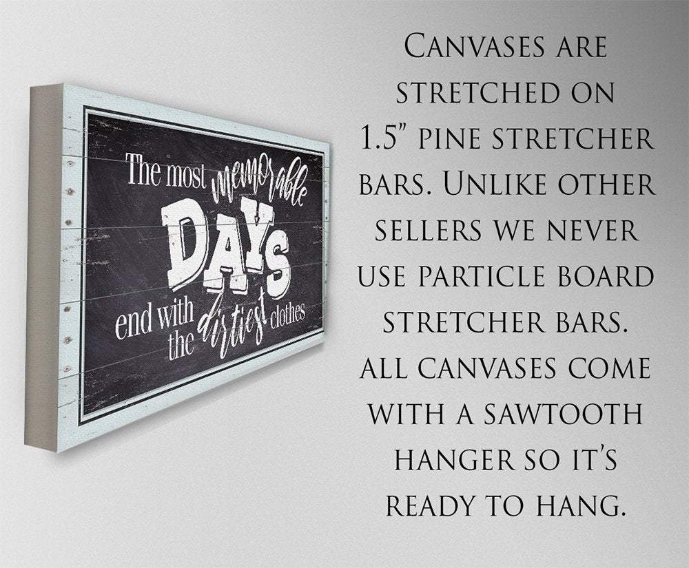 The Most Memorable Days - Canvas | Lone Star Art.