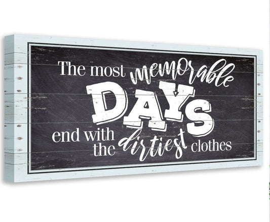 The Most Memorable Days - Canvas | Lone Star Art.