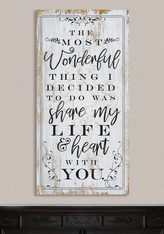 The Most Wonderful Thing - Canvas | Lone Star Art.