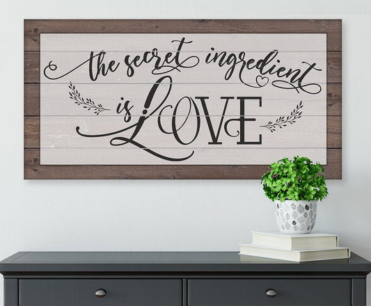 The Secret Ingredient - Canvas | Lone Star Art.