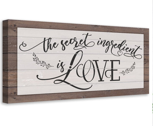 The Secret Ingredient - Canvas | Lone Star Art.