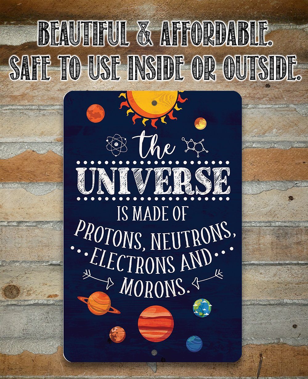 The Universe - Metal Sign | Lone Star Art.
