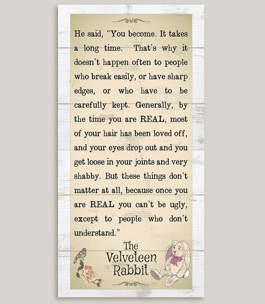 The Velveteen Rabbit - Canvas | Lone Star Art.