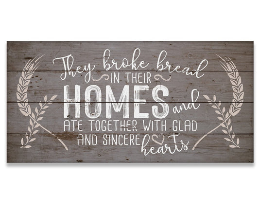 They Broke Bread - Canvas | Lone Star Art.