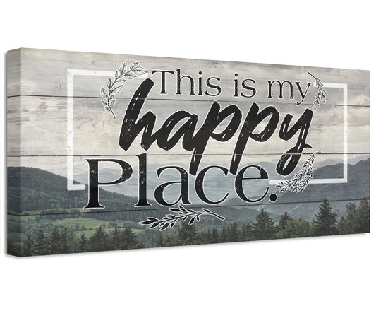This Is My Happy Place - Canvas | Lone Star Art.