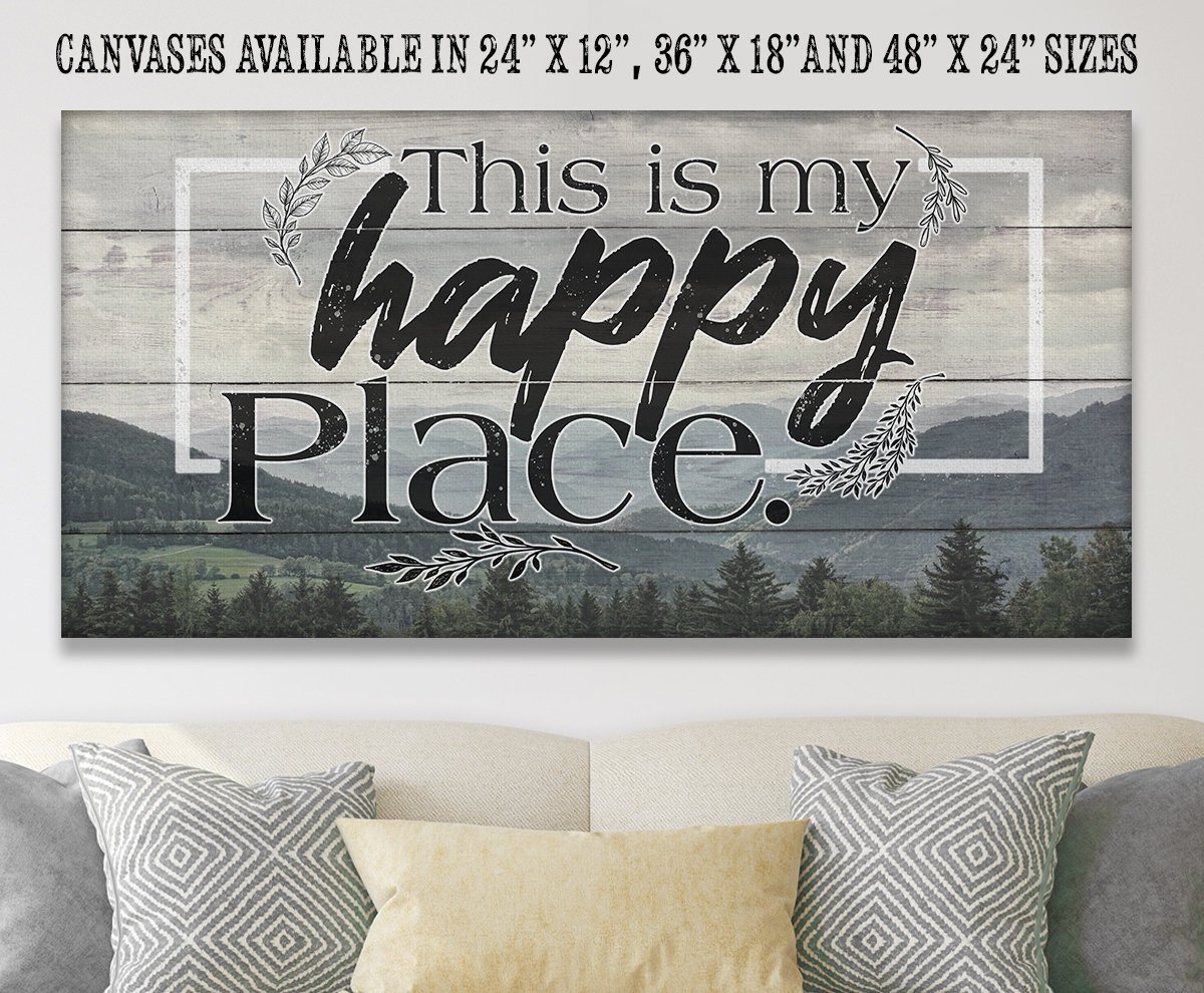 This Is My Happy Place - Canvas | Lone Star Art.