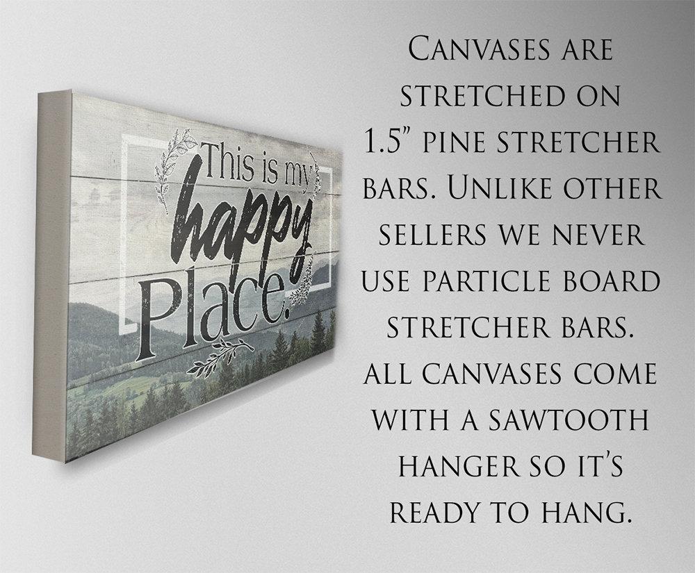 This Is My Happy Place - Canvas | Lone Star Art.