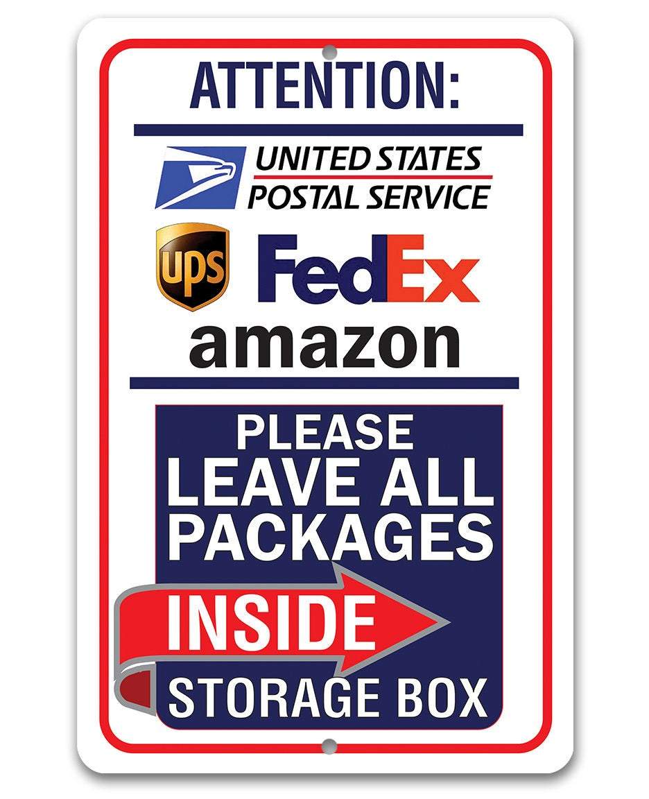 Physical Inbox. Sign Postal Sign - Metal Sign | Lone Star Art.