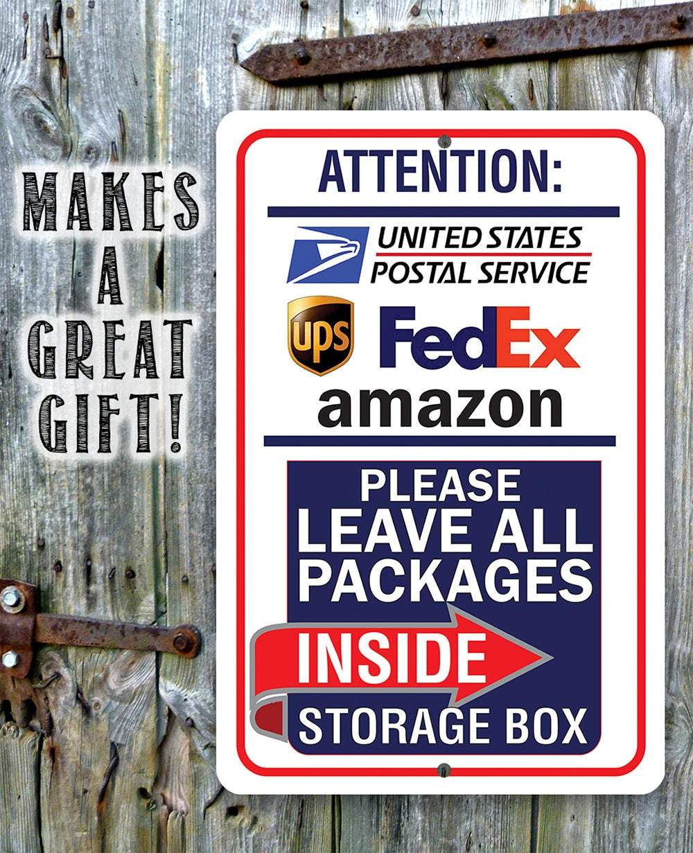 Postal Sign - Metal Sign | Lone Star Art.